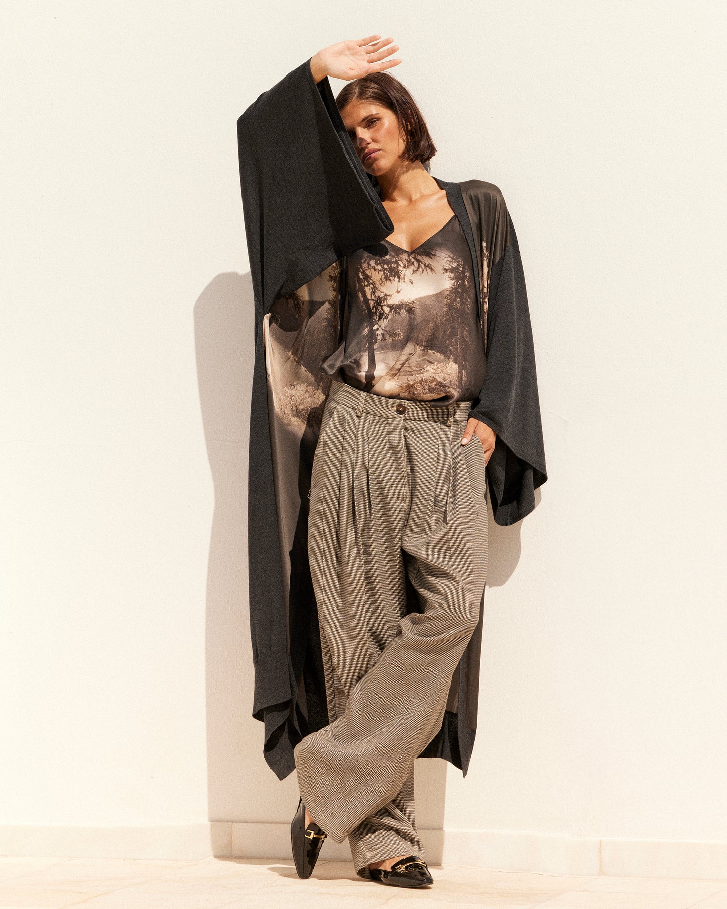 Angus Kimono - Black