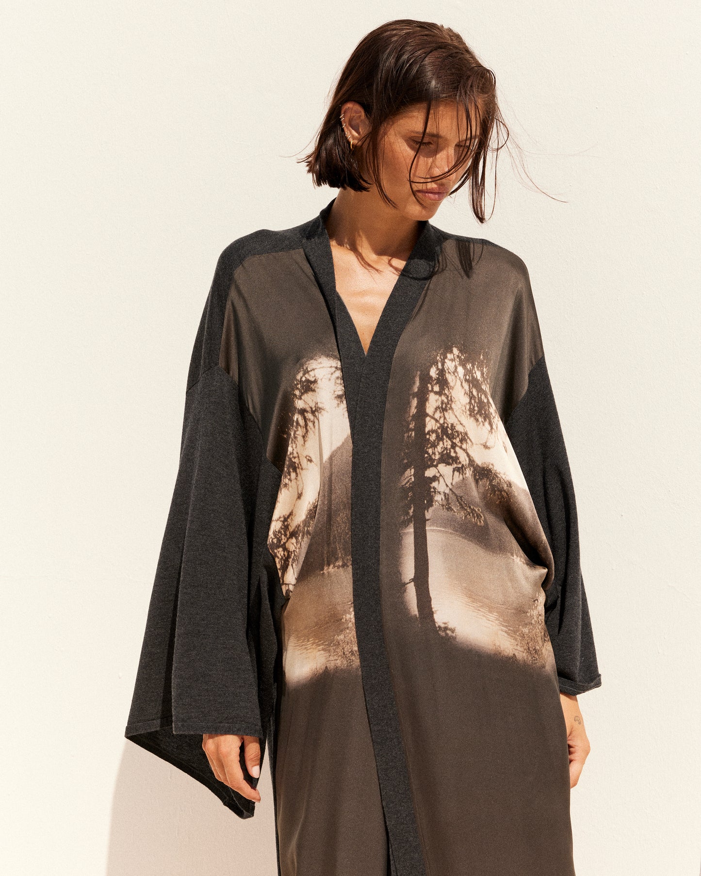 Angus Kimono - Black