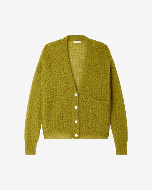 Cardigan Arisse - Kaki Olive - Dernière image