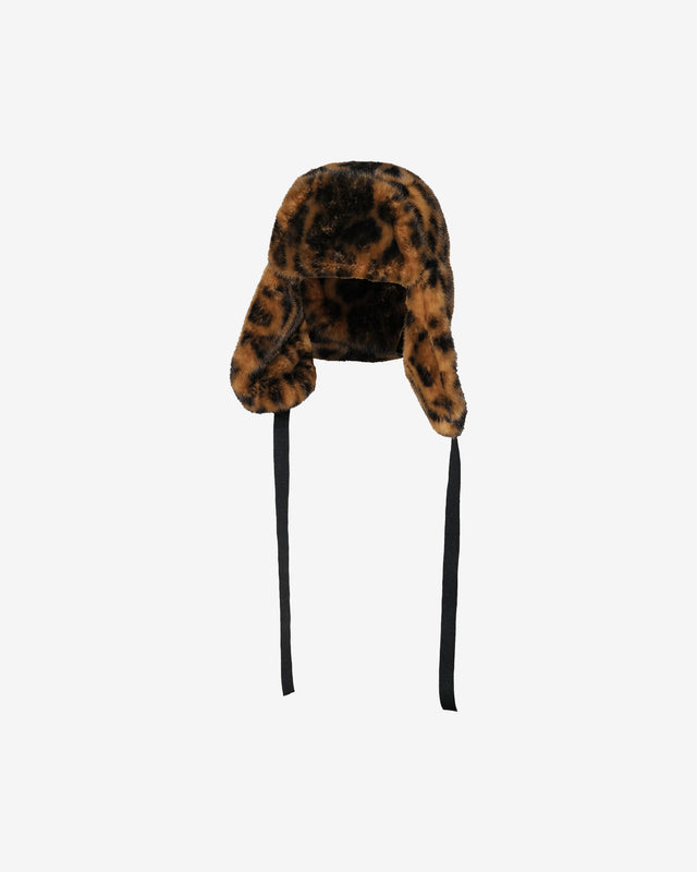 Chapka Arctic - Caramel : Chapka en Fausse Fourrure – Imprimé Panthère Mes Demoiselles - Dernière image