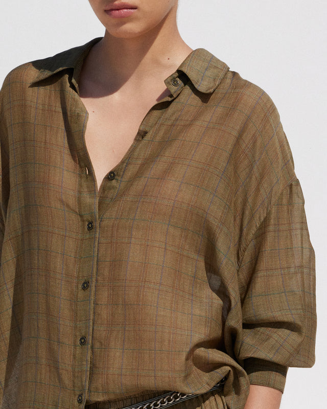 Brunello Shirt - Khaki - Image 3