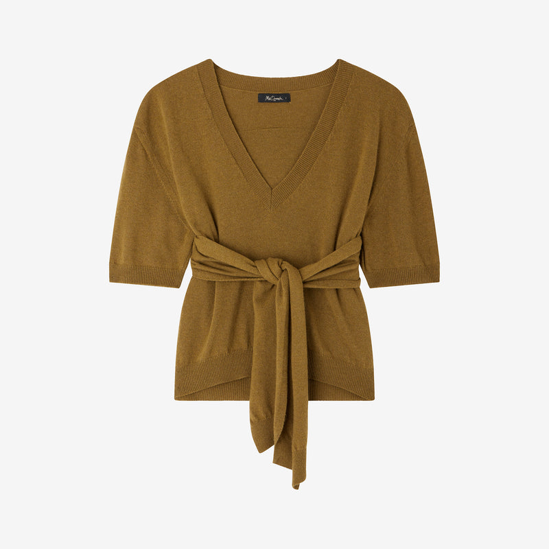 Camel Sweater - Olive Brown