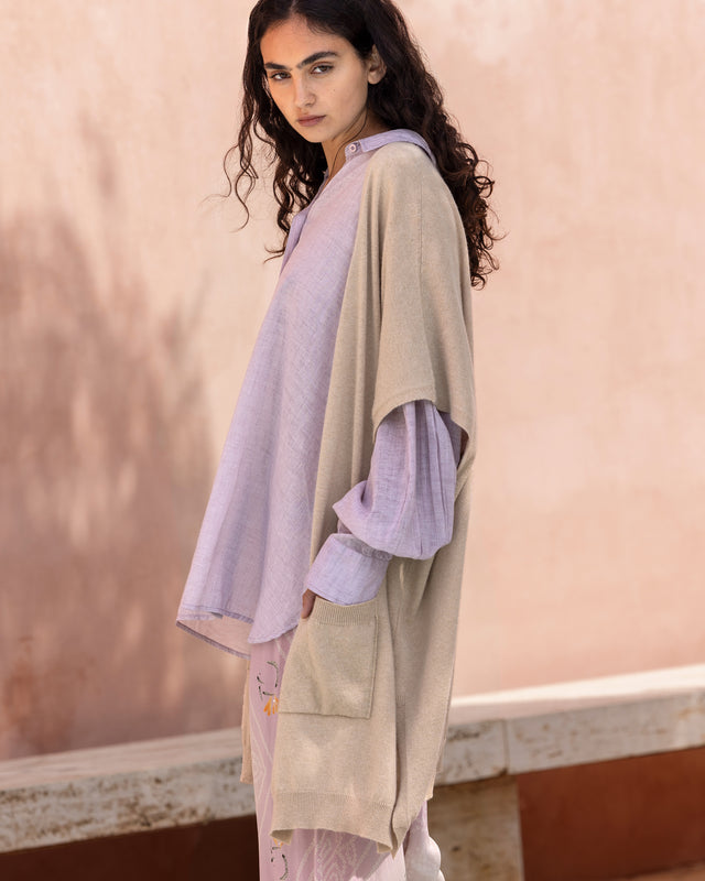 Manteau Camelia - Beige - Image 3