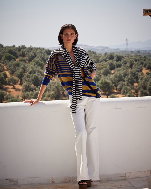 Cashima Sweater - Navy Blue - Image 1