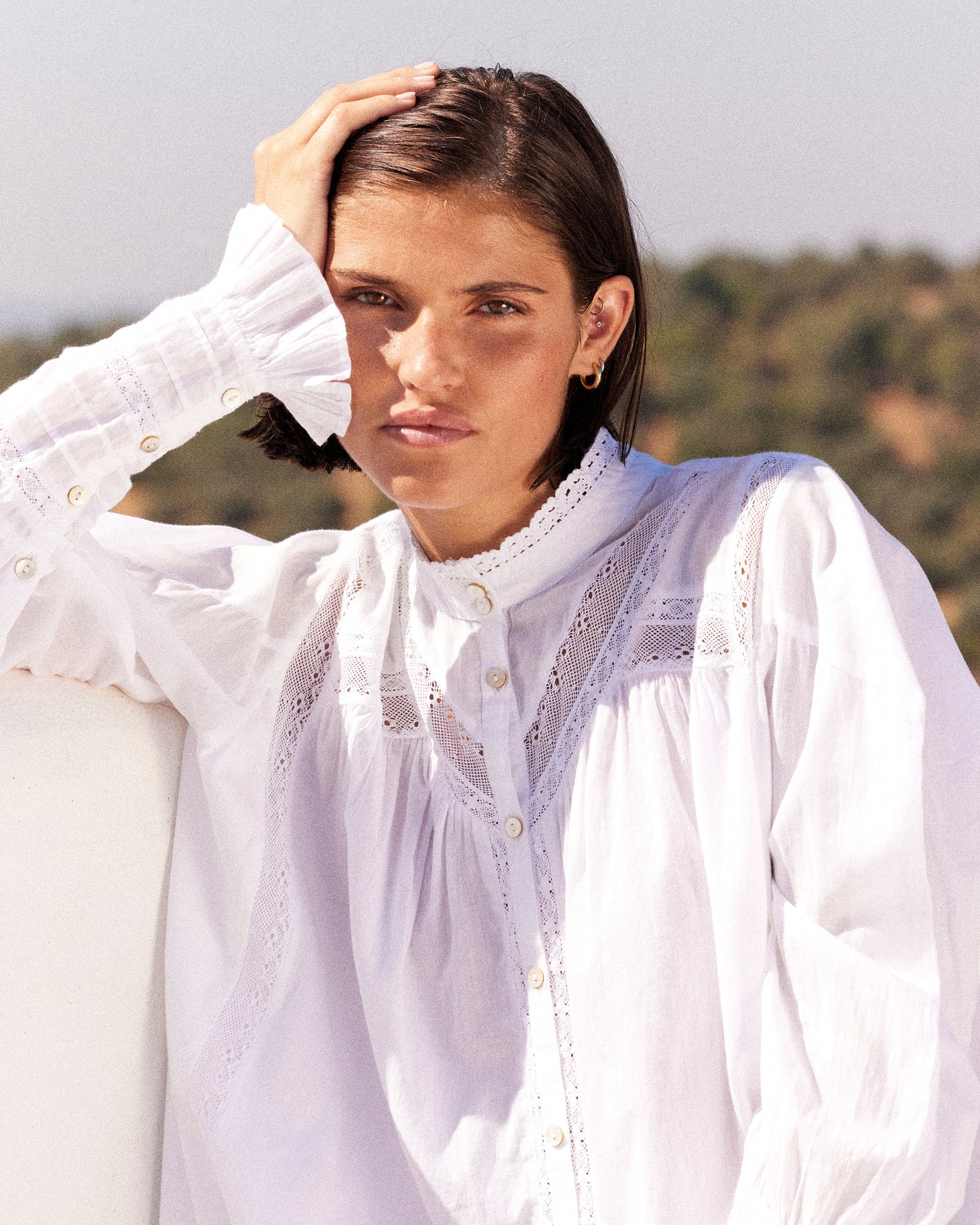 Crum Shirt - Ivory