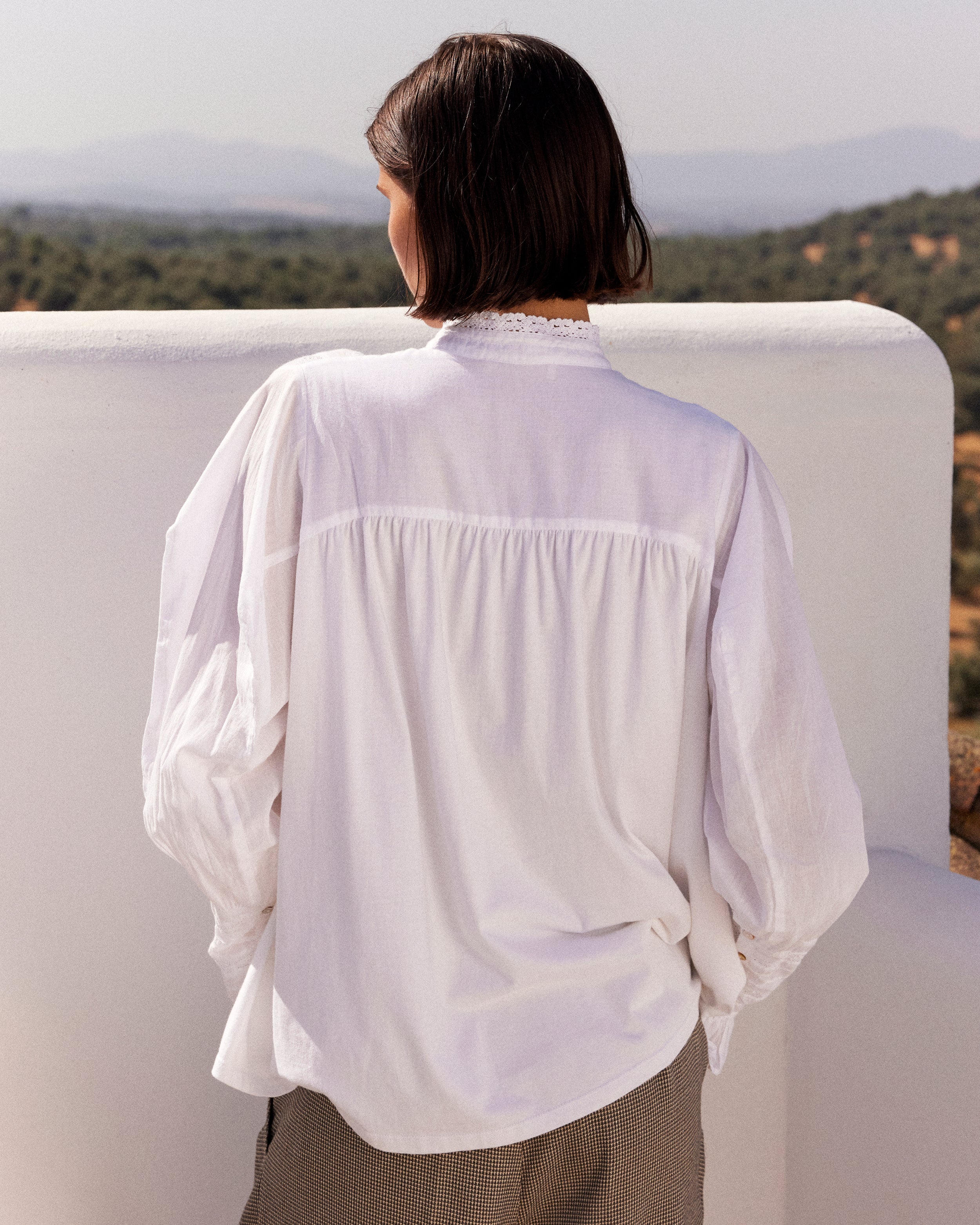 Crum Ivory Shirt | Mes Demoiselles – Mes Demoiselles Paris