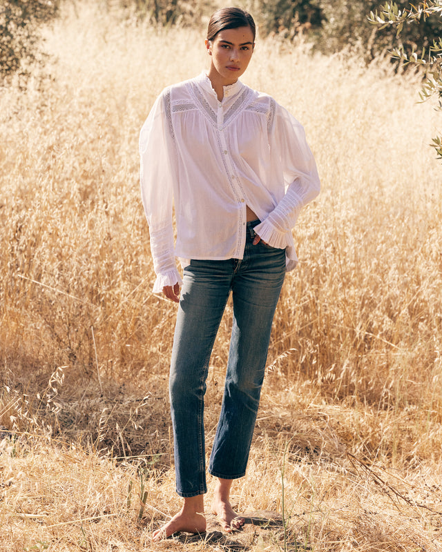 Crum Shirt - Ivory - Image 1