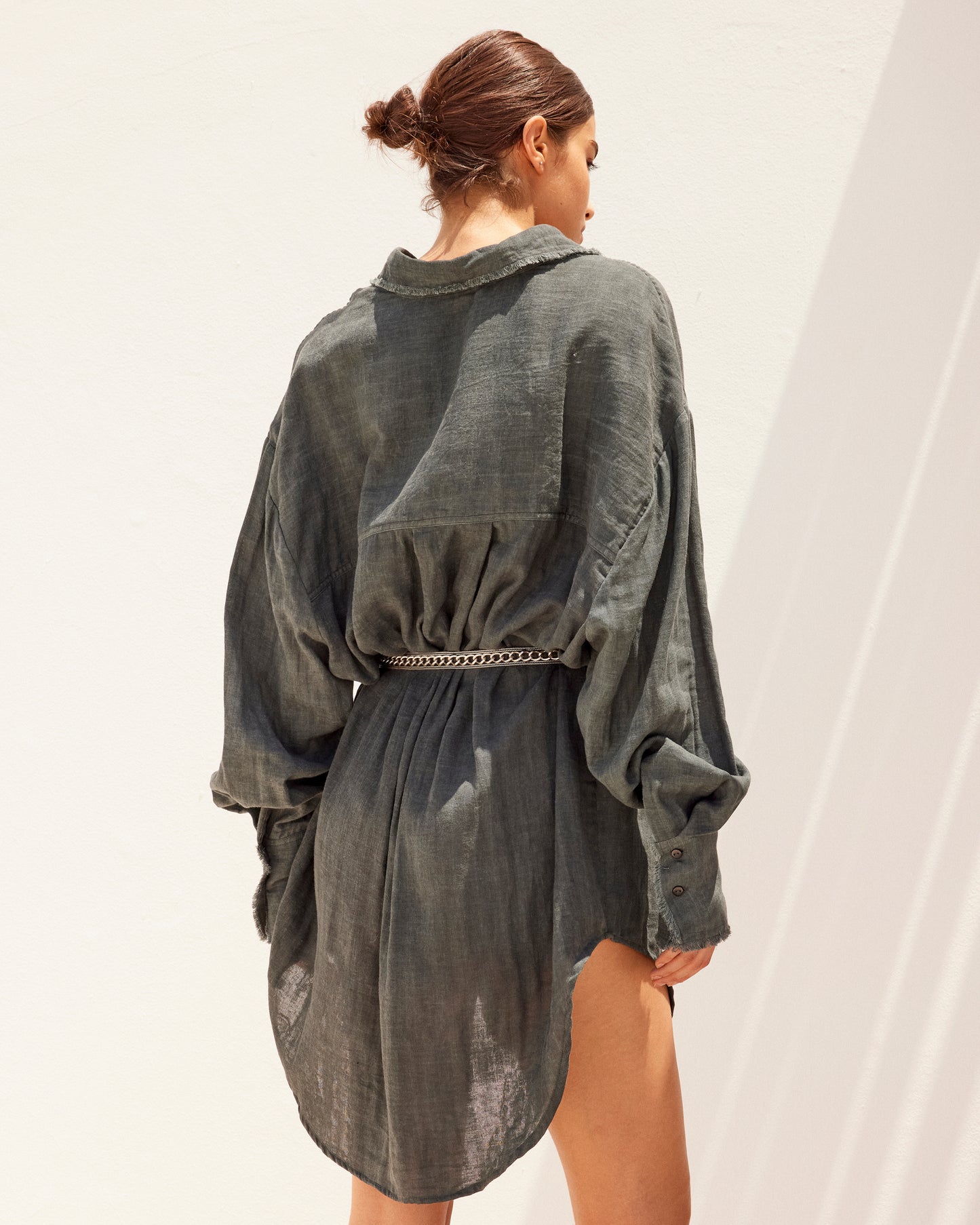 Chemise Crunchy - Gris