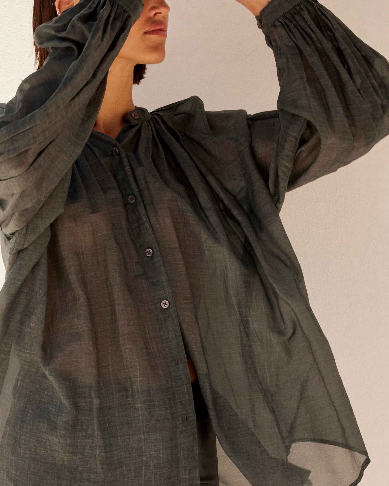 Chemise Culture - Gris - Image 3