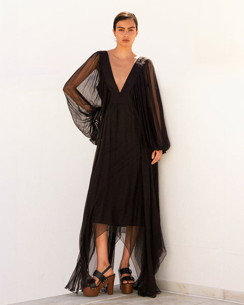 Denisa Black Dress | Mes Demoiselles – Mes Demoiselles Paris