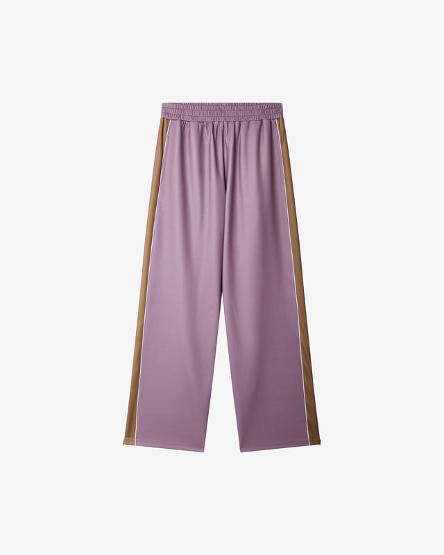 Pantalon Devi - Lavande : Pantalon Style Survêtement – Lavande & Détail Contrasté Mes Demoiselles - Dernière image