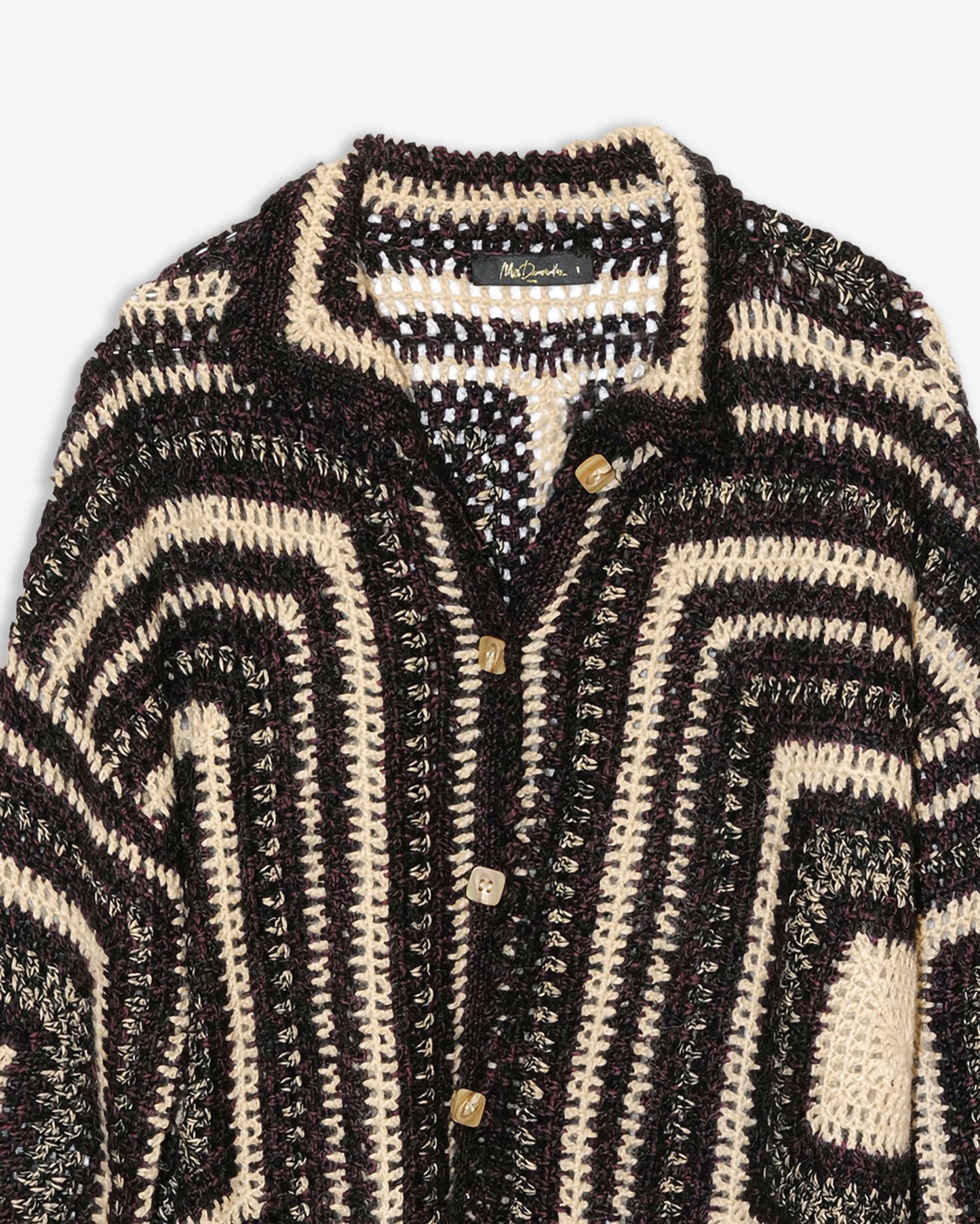 Cardigan Dice - Noir