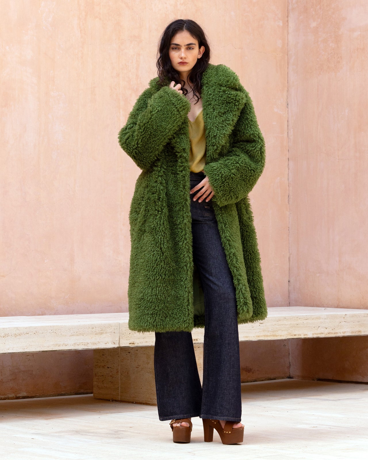 Manteau Jasmin - Vert - Image 1