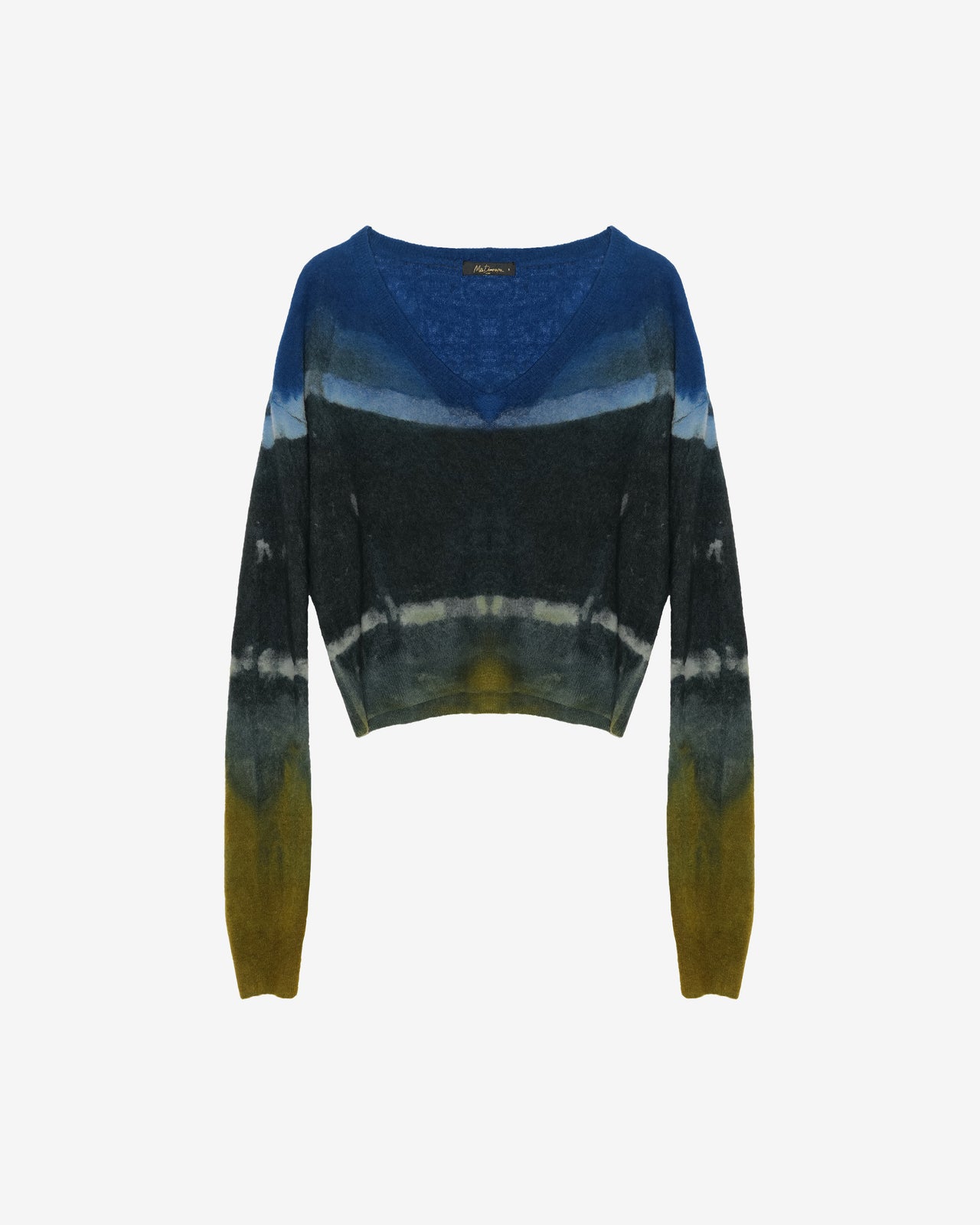 Jupe mi-longue évasée impression placé : Pulls & gilets Mes Demoiselles - Image 1