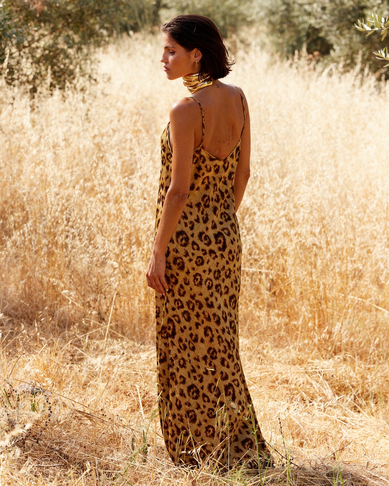 Lynna Dress - Beige - Image 7