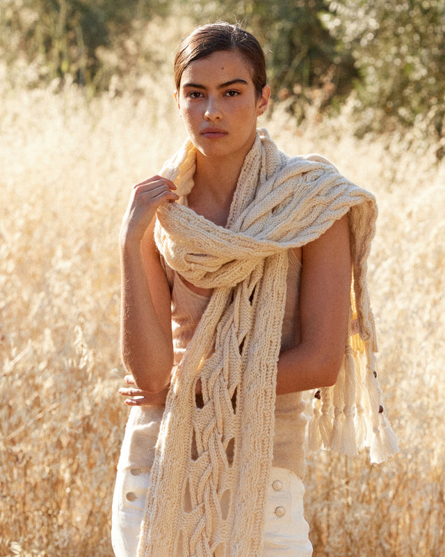 Foulard Manan - Ivoire - Image 2