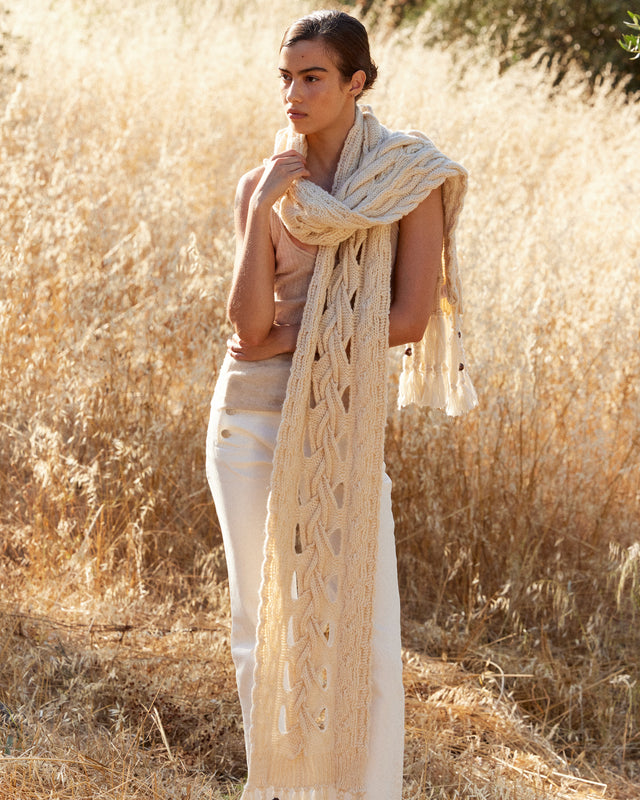 Foulard Manan - Ivoire - Image 3