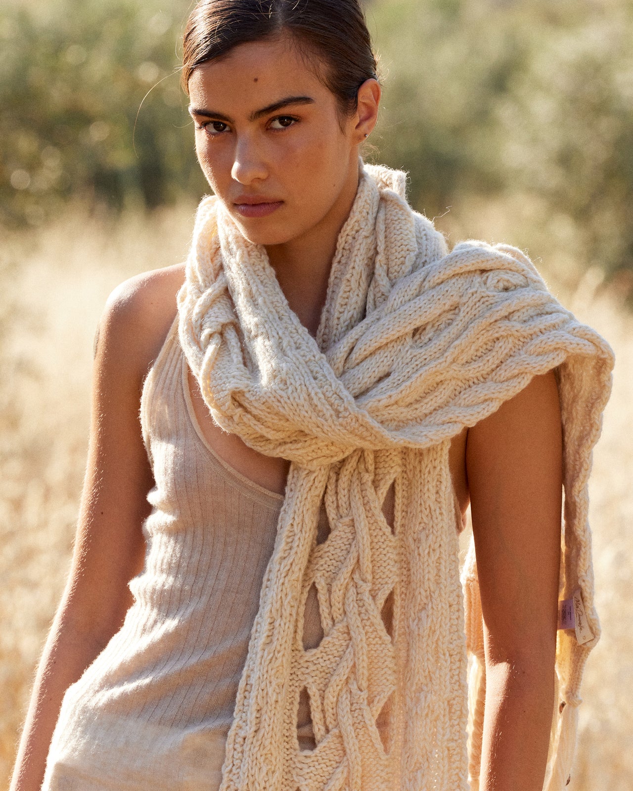 Foulard Manan - Ivoire - Image 5