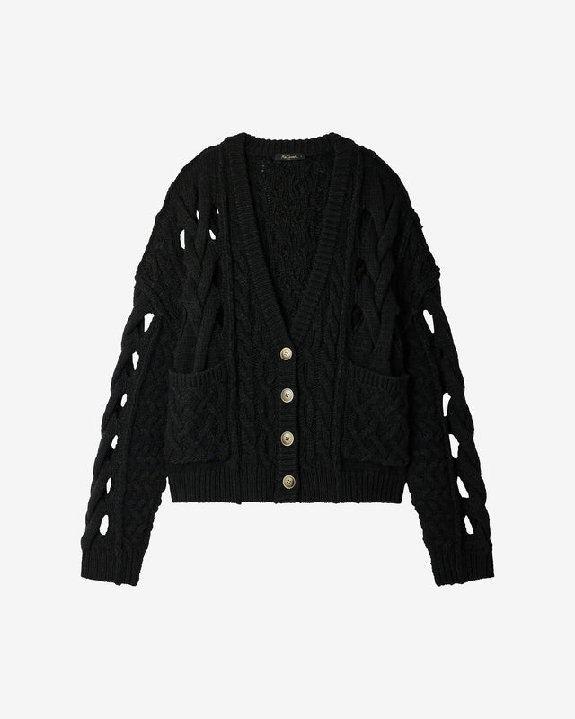 Cardigan Manisse - Noir - Dernière image