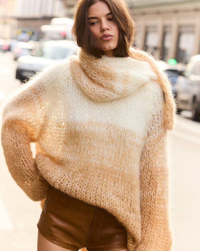 Écharpe Mohb - Beige - Image 1