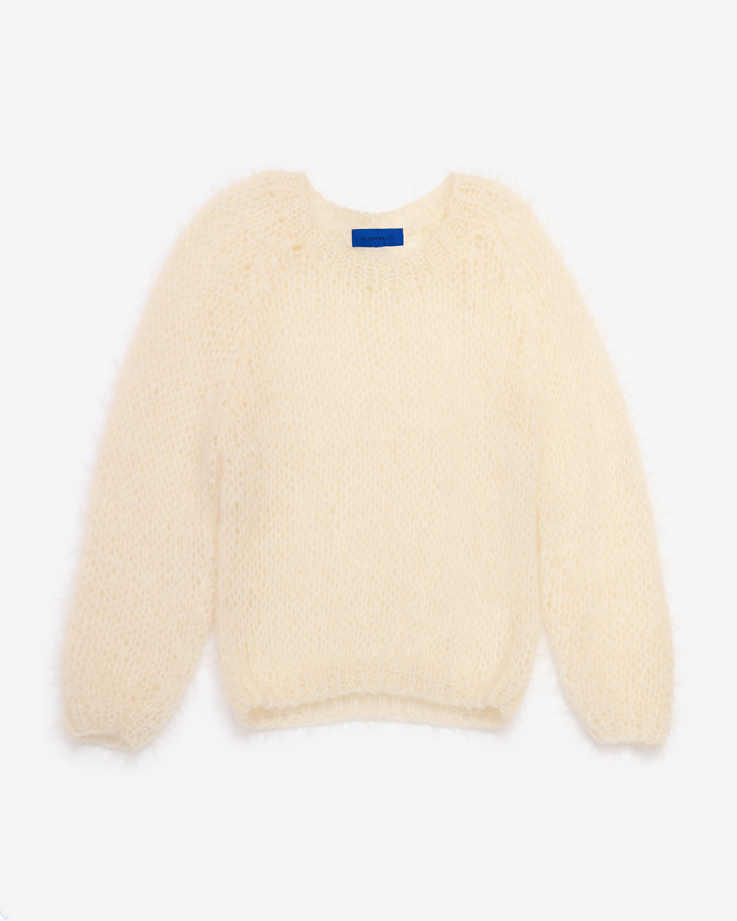 MES DEMOISELLES PARIS＊モヘヤニットとブソル　ニット Moki Ivory Sweater | Mes Demoiselles – Mes Demoiselles Paris