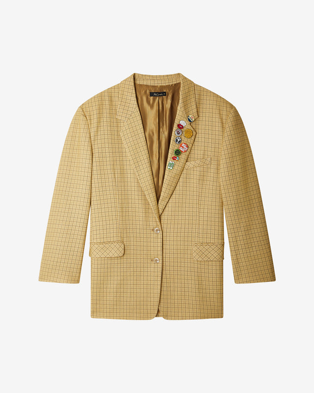 Mr Jonas Jacket - Yellow - Dernière image