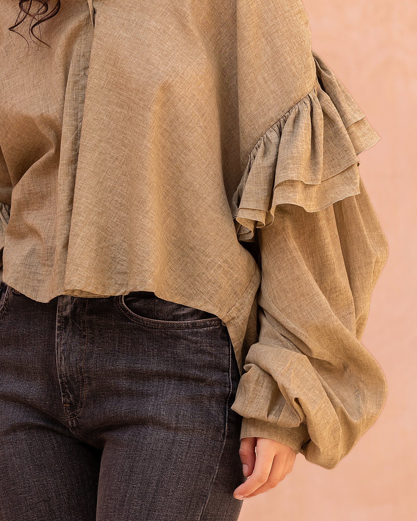 Odessa Shirt - Beige