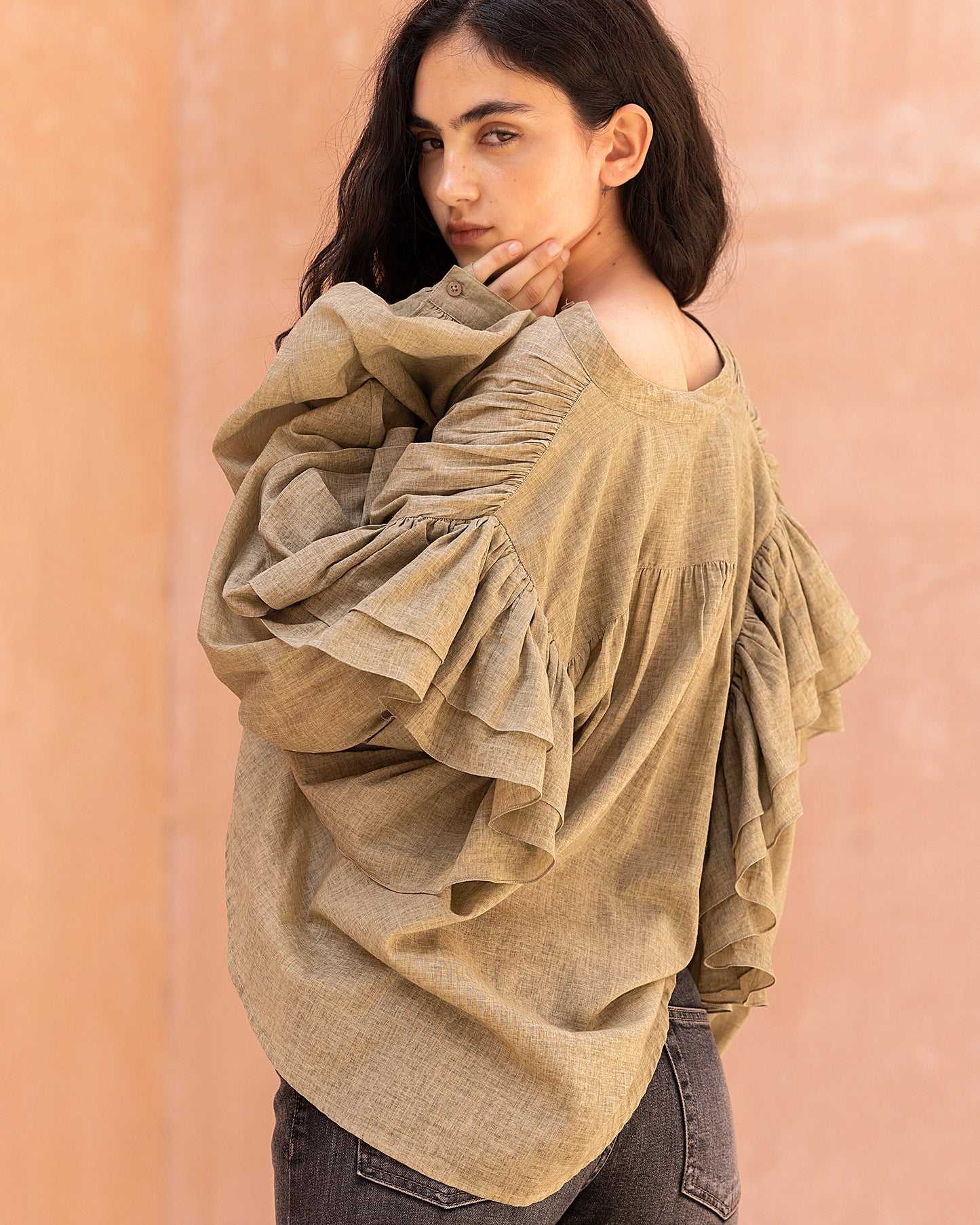 Odessa Shirt - Beige