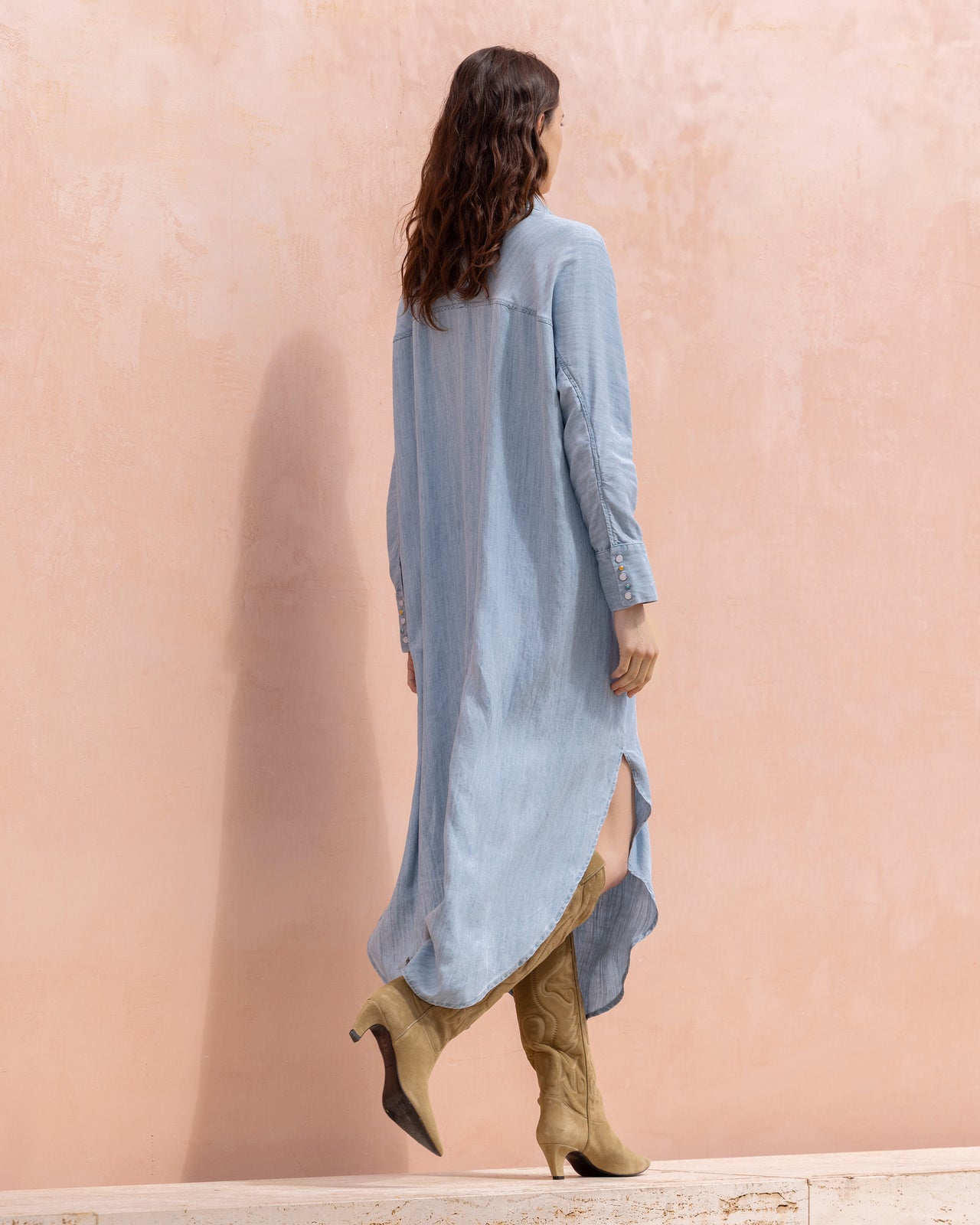 Pina Dress - Lightblue - Image 6