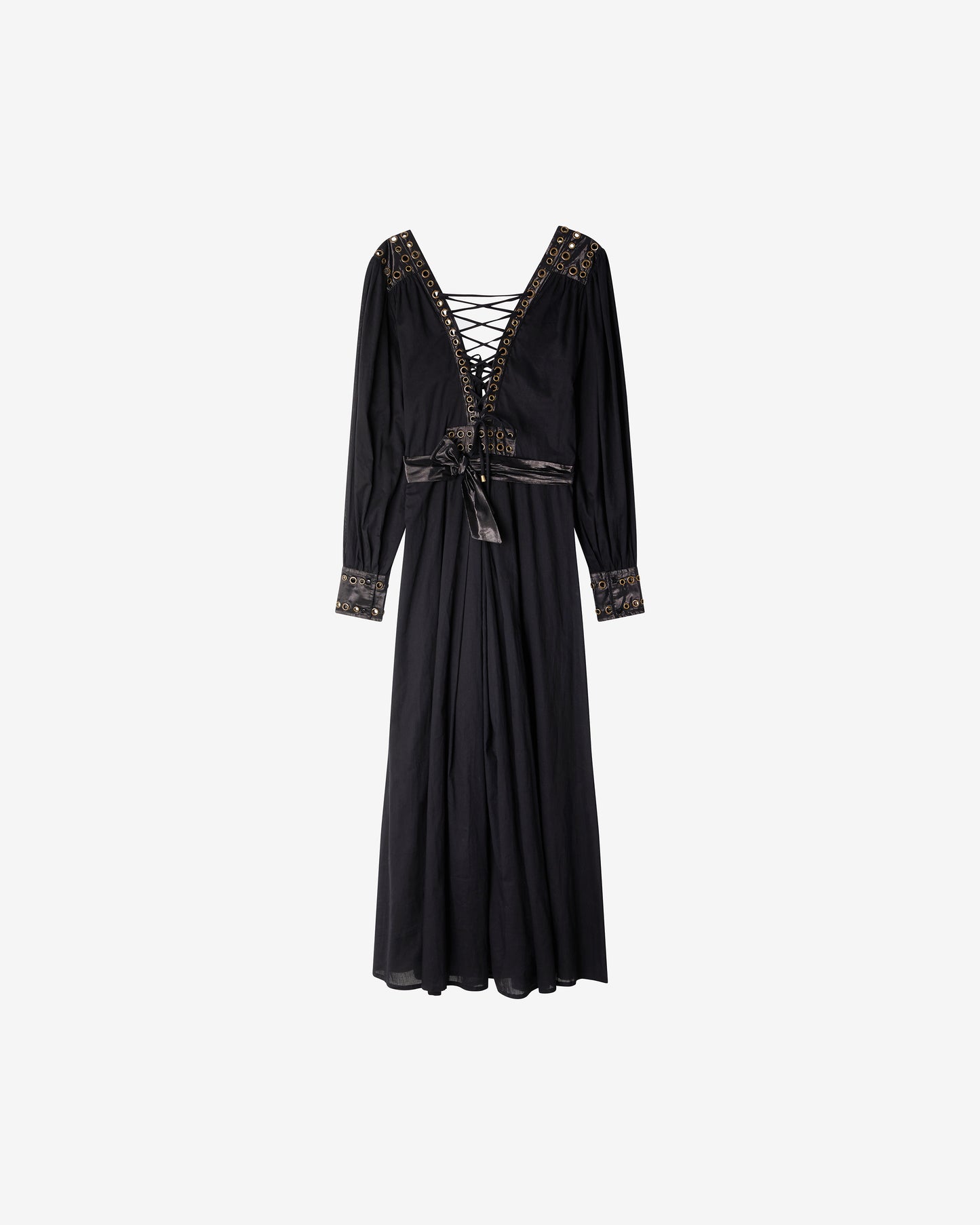 Robe en voile de coton noir - Robes Mes Demoiselles