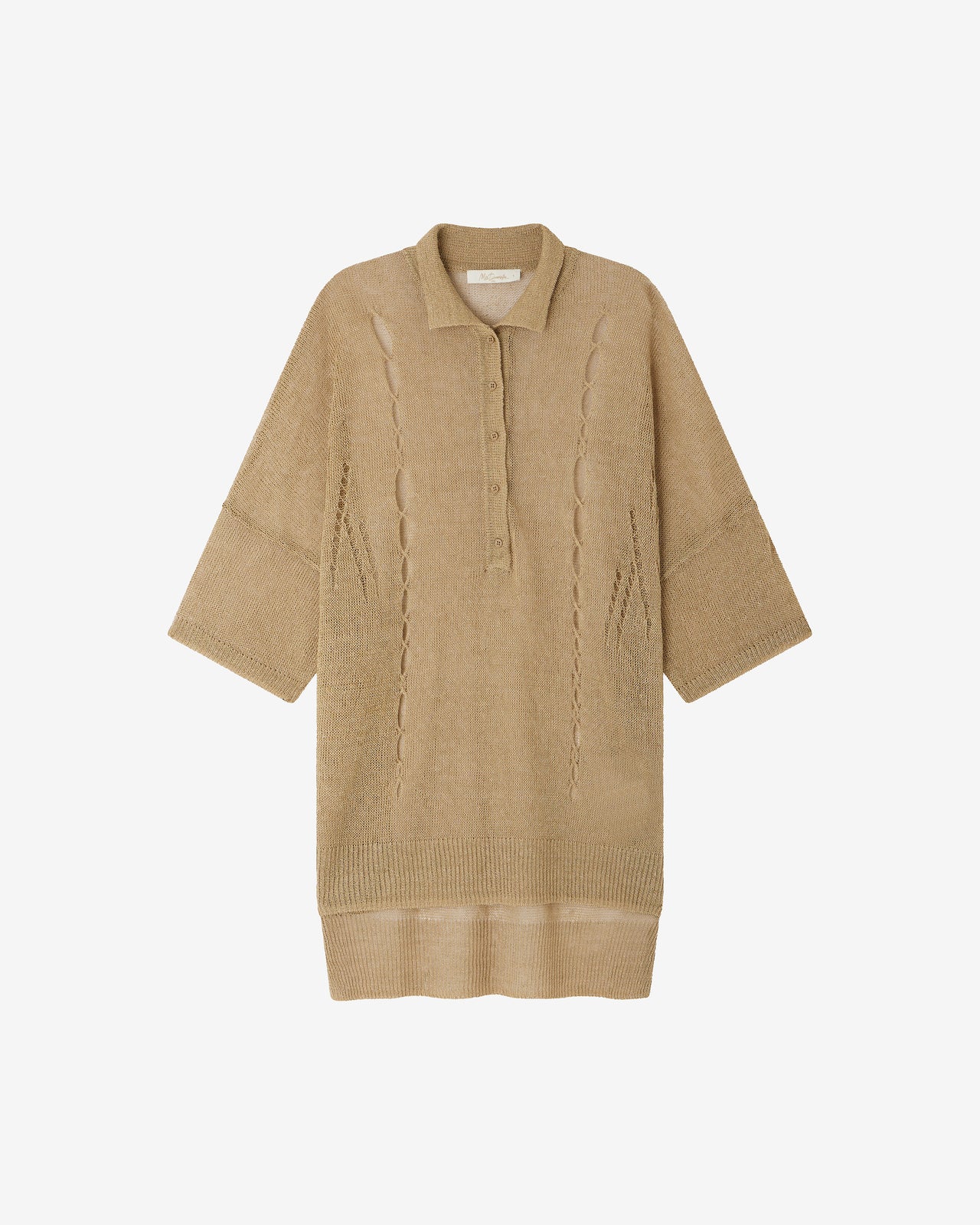 Blouse Stra - Beige - Image 1