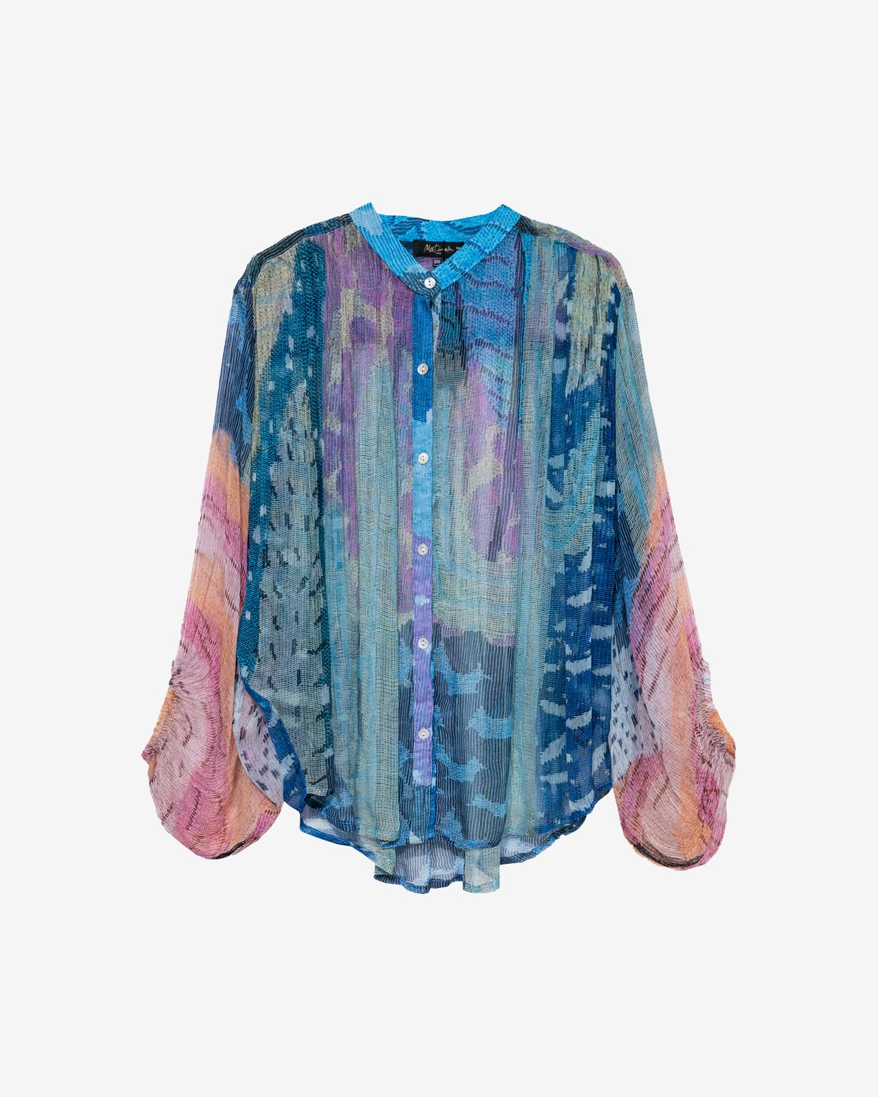 Pantalon fluide aux reflets artistiques : Chemises & tops Mes Demoiselles - Image 1