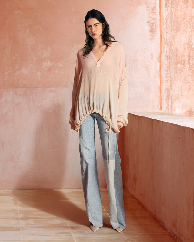 Hoodie Uvril - Rose - Image 1