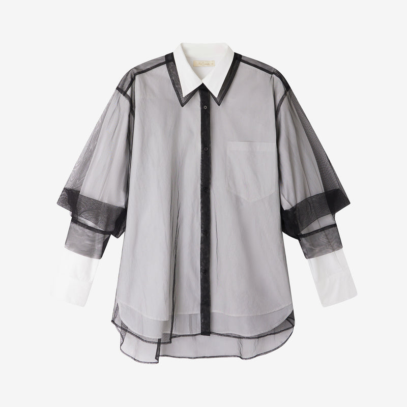 Vespera Shirt - Black and White