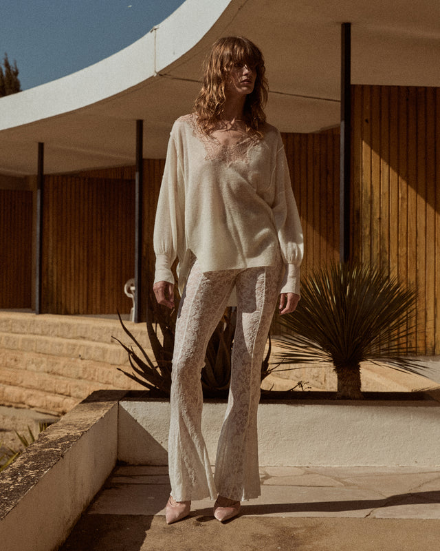 Delphi Trousers - White - Image 1