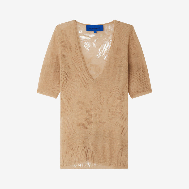 Apala T-Shirt -  Beige