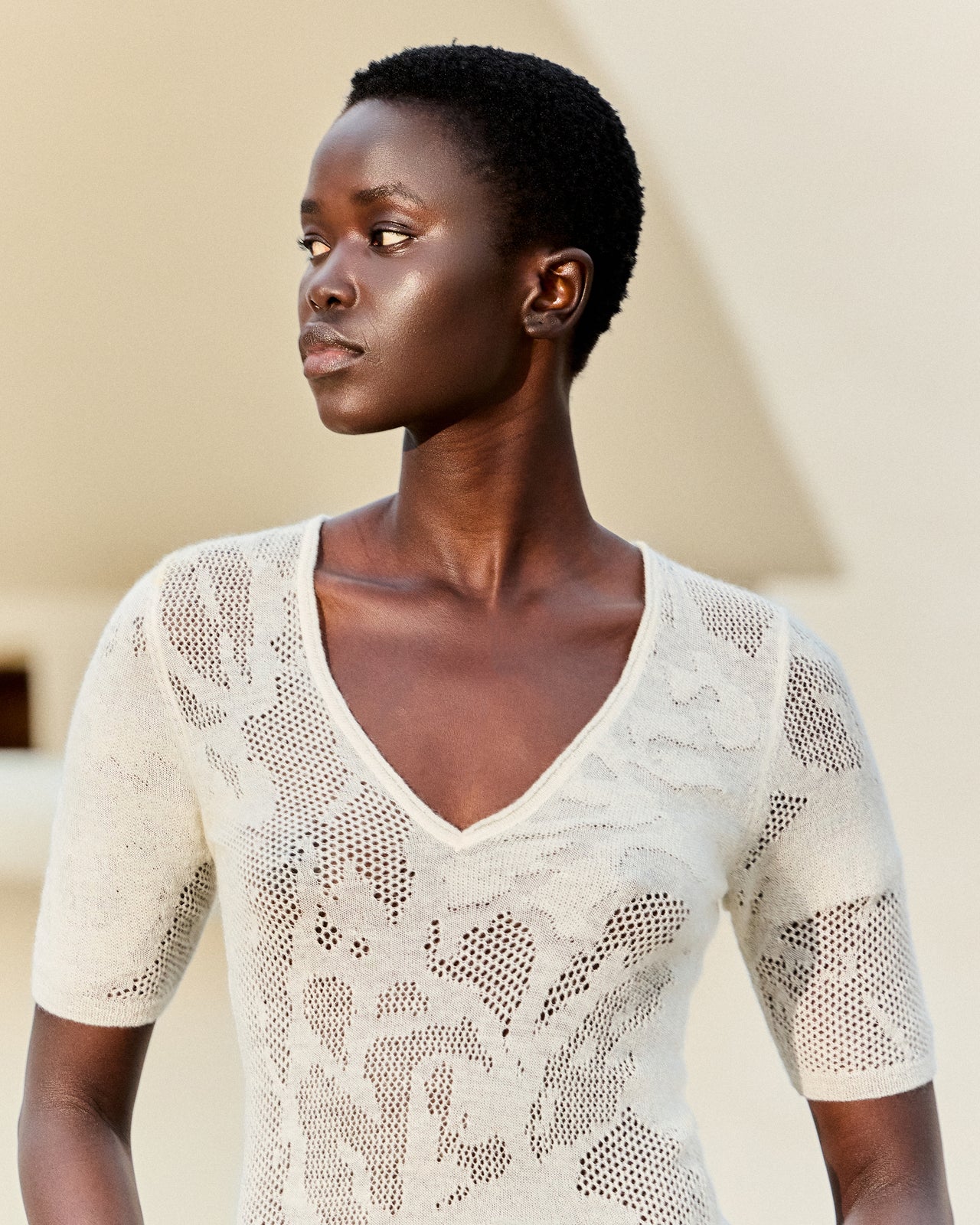 T-Shirt Apala - Ivoire - Image 4