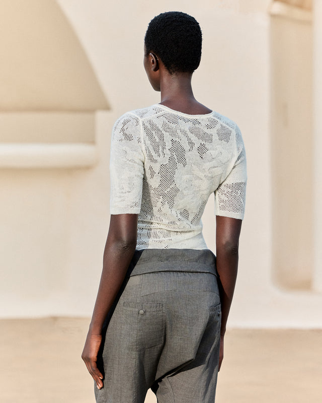 T-Shirt Apala - Ivoire - Image 3