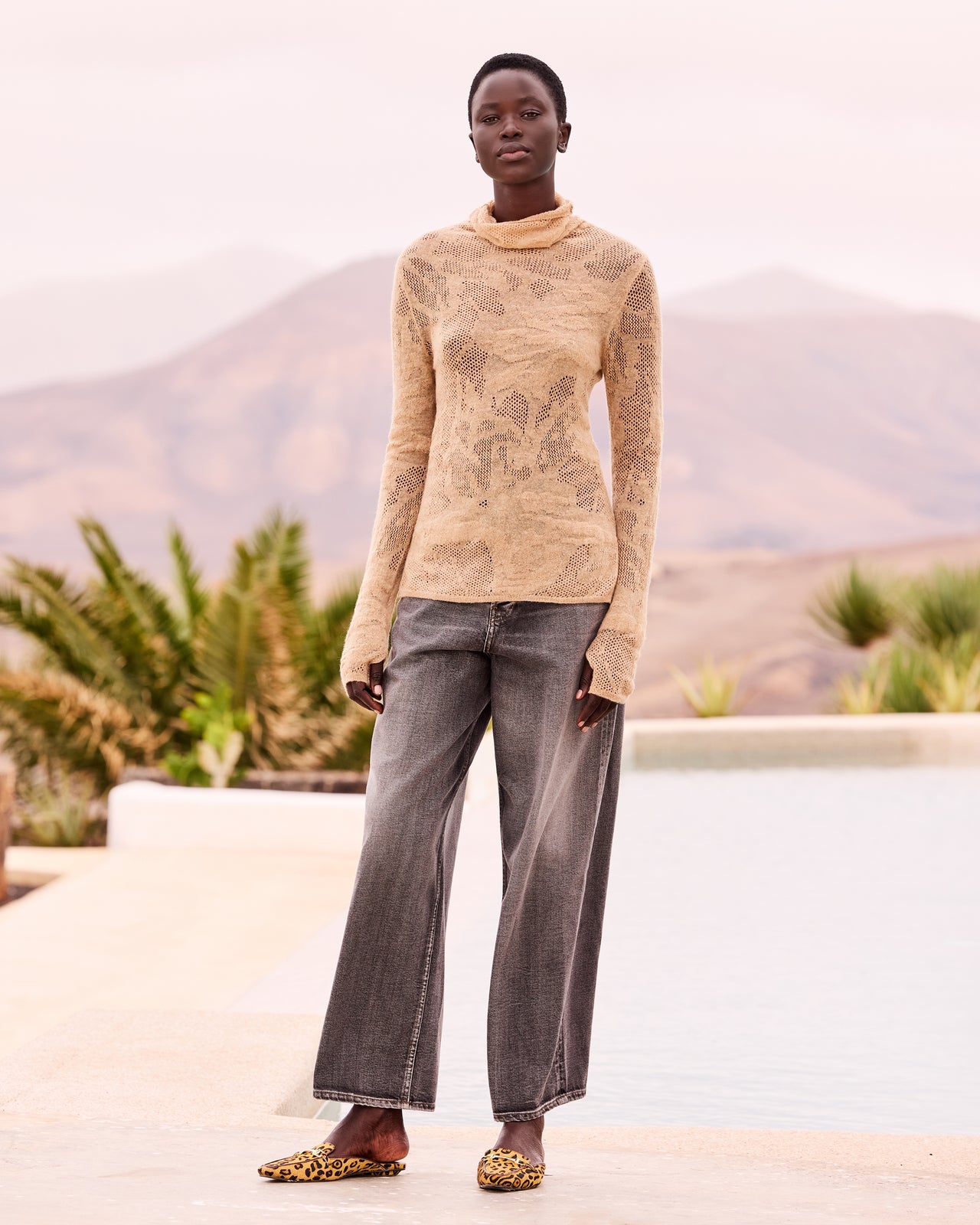 Apryl Sweater -  Beige - Image 5