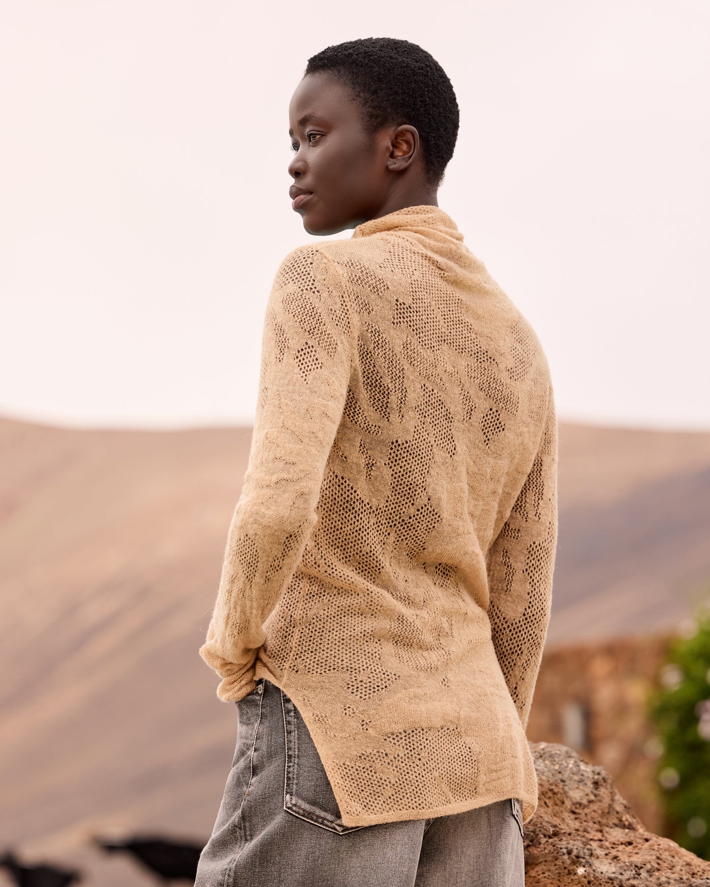 Apryl Sweater -  Beige