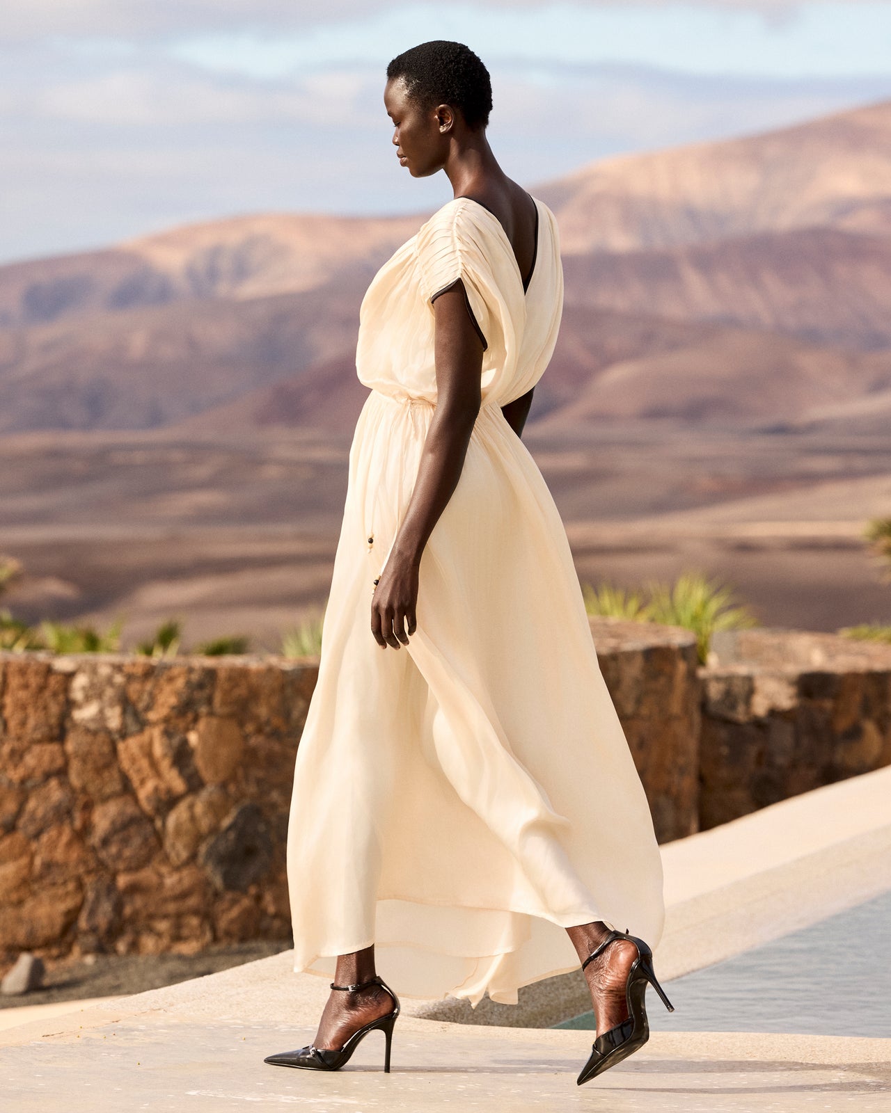 Blava Dress -  Ecru - Image 8