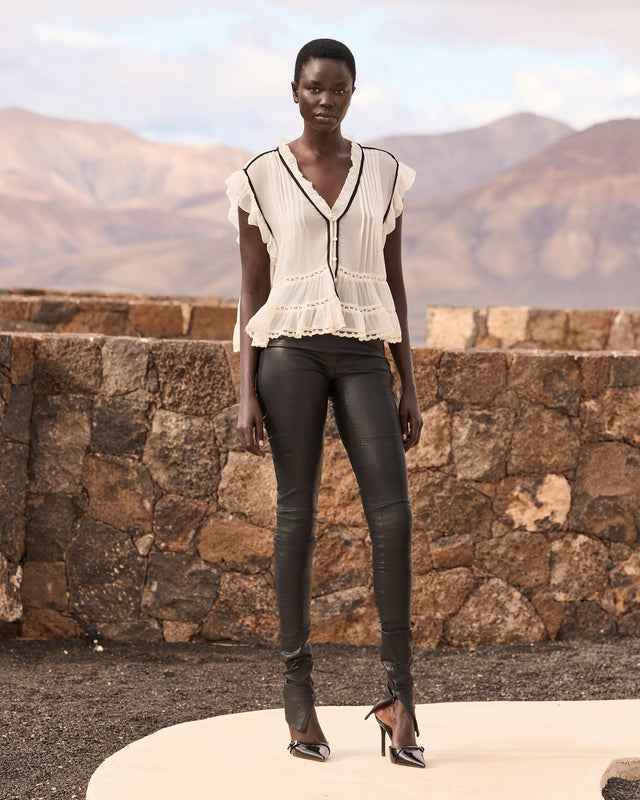 Bolly Top -  Ecru - Image 1