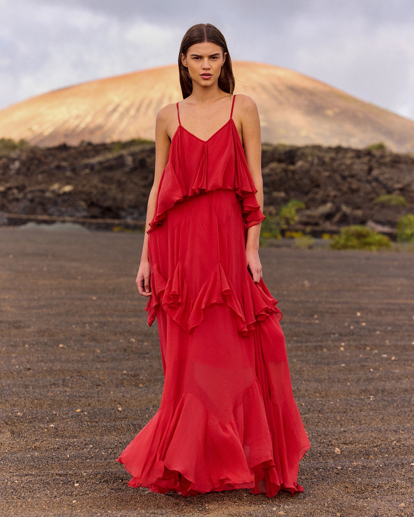 red dresses near me Mes Demoiselles | Calimera Dress - Red