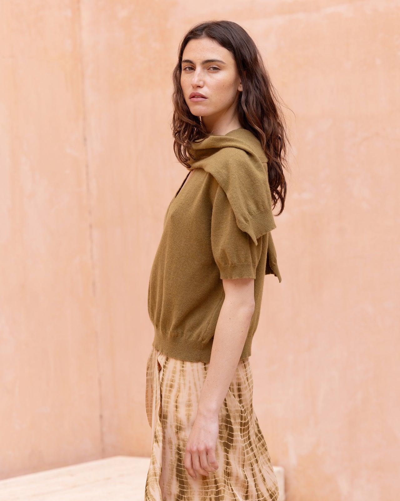 Camel Sweater - Olive Brown - Image 5