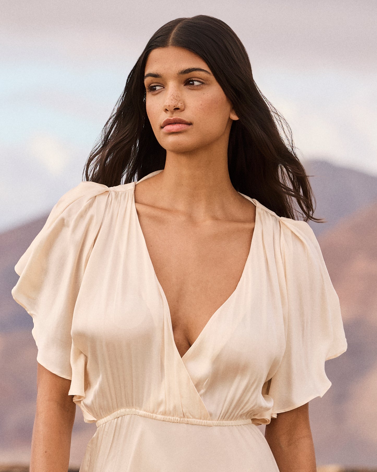 Cascais Dress -  Ecru