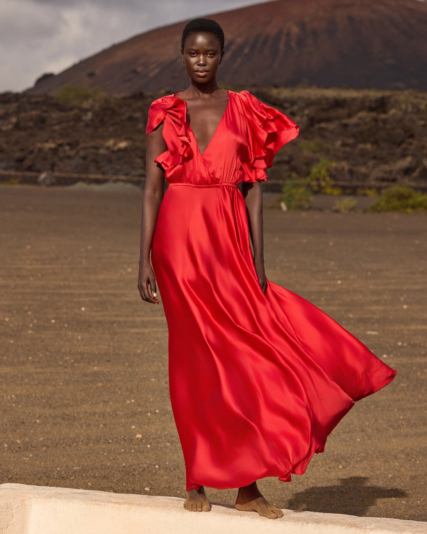 Mes Demoiselles | Cascais Dress - Red Mes Demoiselles | Cascais Dress - Red