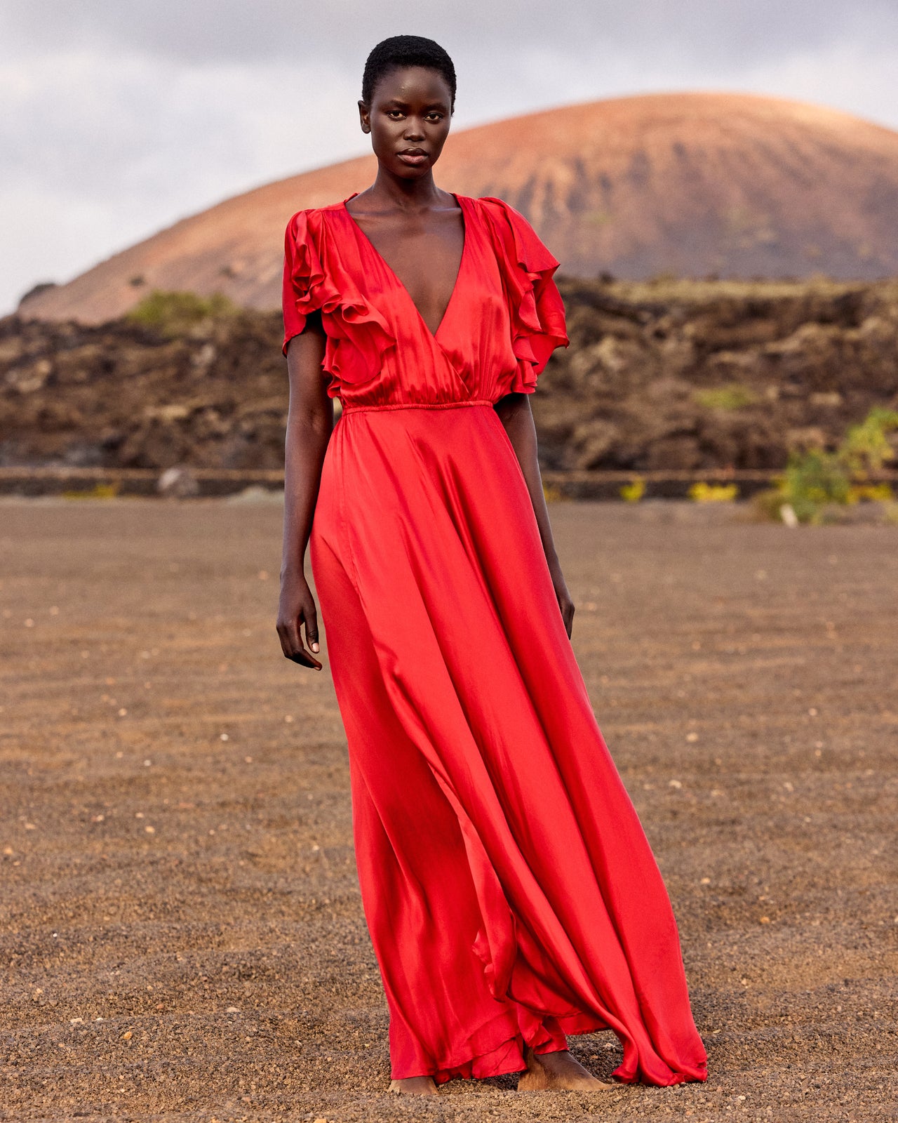 Robe Cascais - Rouge - Image 3