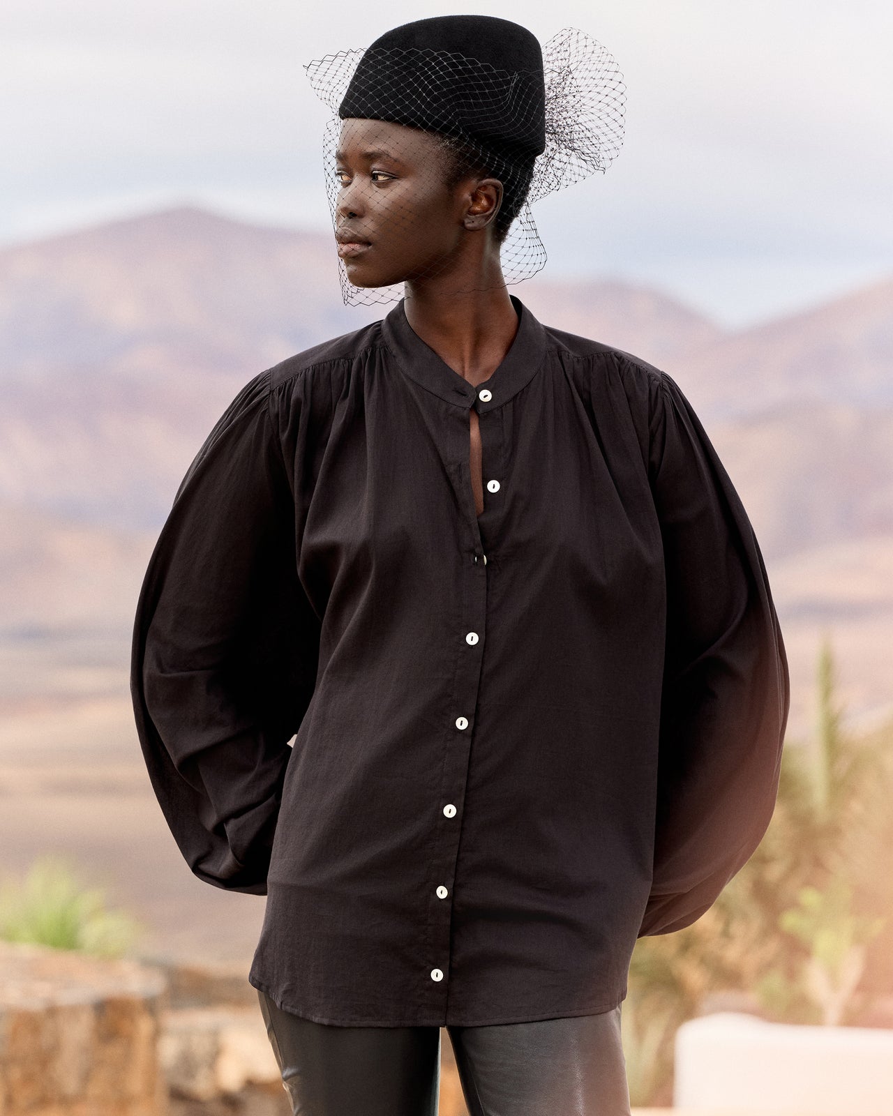 Celeste Shirt -  Black - Image 1