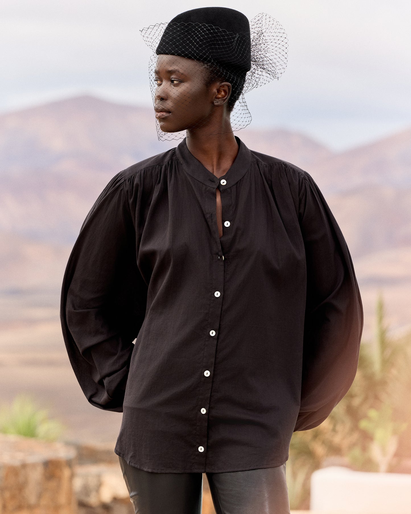 Celeste Shirt -  Black