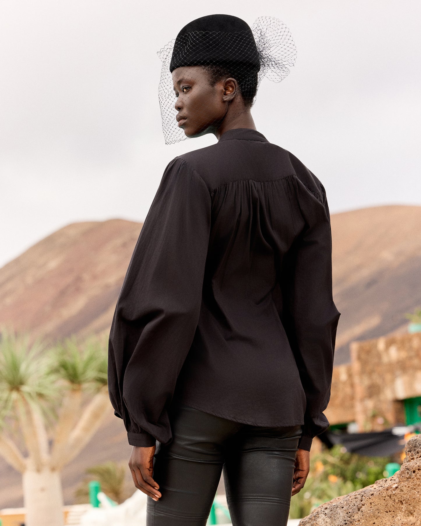 Celeste Shirt -  Black